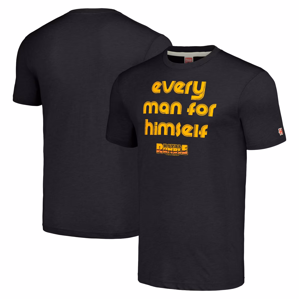 Men's Homage Charcoal Royal Rumble Every Man For Himself Tri-Blend T-Shirt 8 Men's Homage Charcoal Royal Rumble Every Man For Himself Tri-Blend T-Shirt
