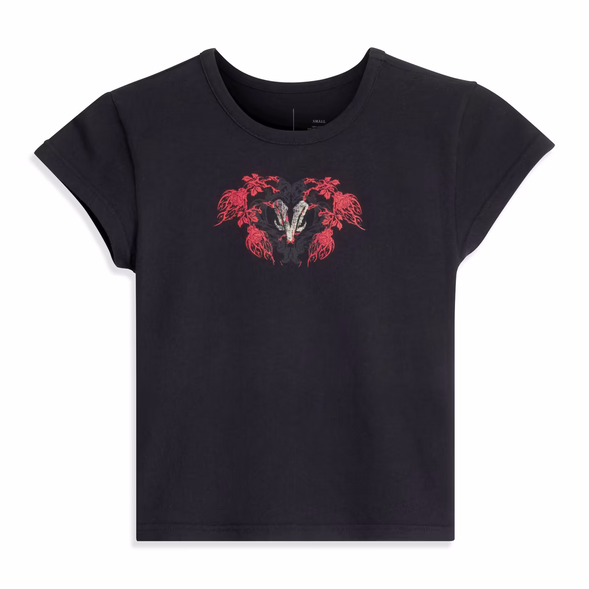 Women's Black Stephanie Vaquer Civil Regime Red Reign T-Shirt 11 Women's Black Stephanie Vaquer Civil Regime Red Reign T-Shirt