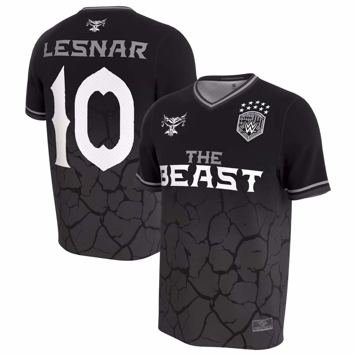 Youth ProSphere Black Brock Lesnar Soccer Jersey 2 Youth ProSphere Black Brock Lesnar Soccer Jersey