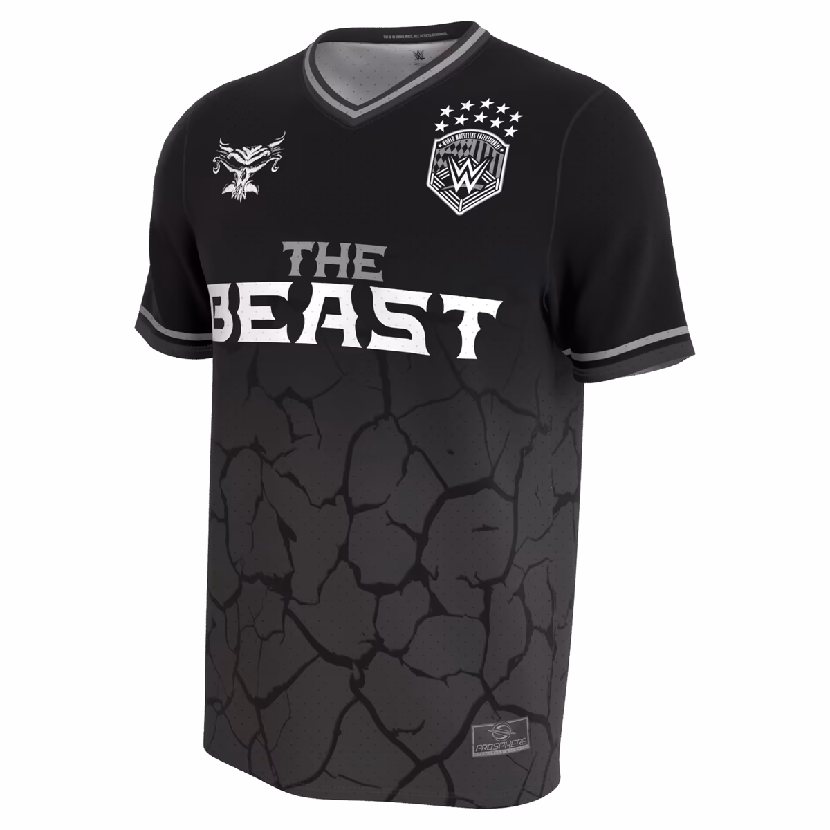 Youth ProSphere Black Brock Lesnar Soccer Jersey 3 Youth ProSphere Black Brock Lesnar Soccer Jersey