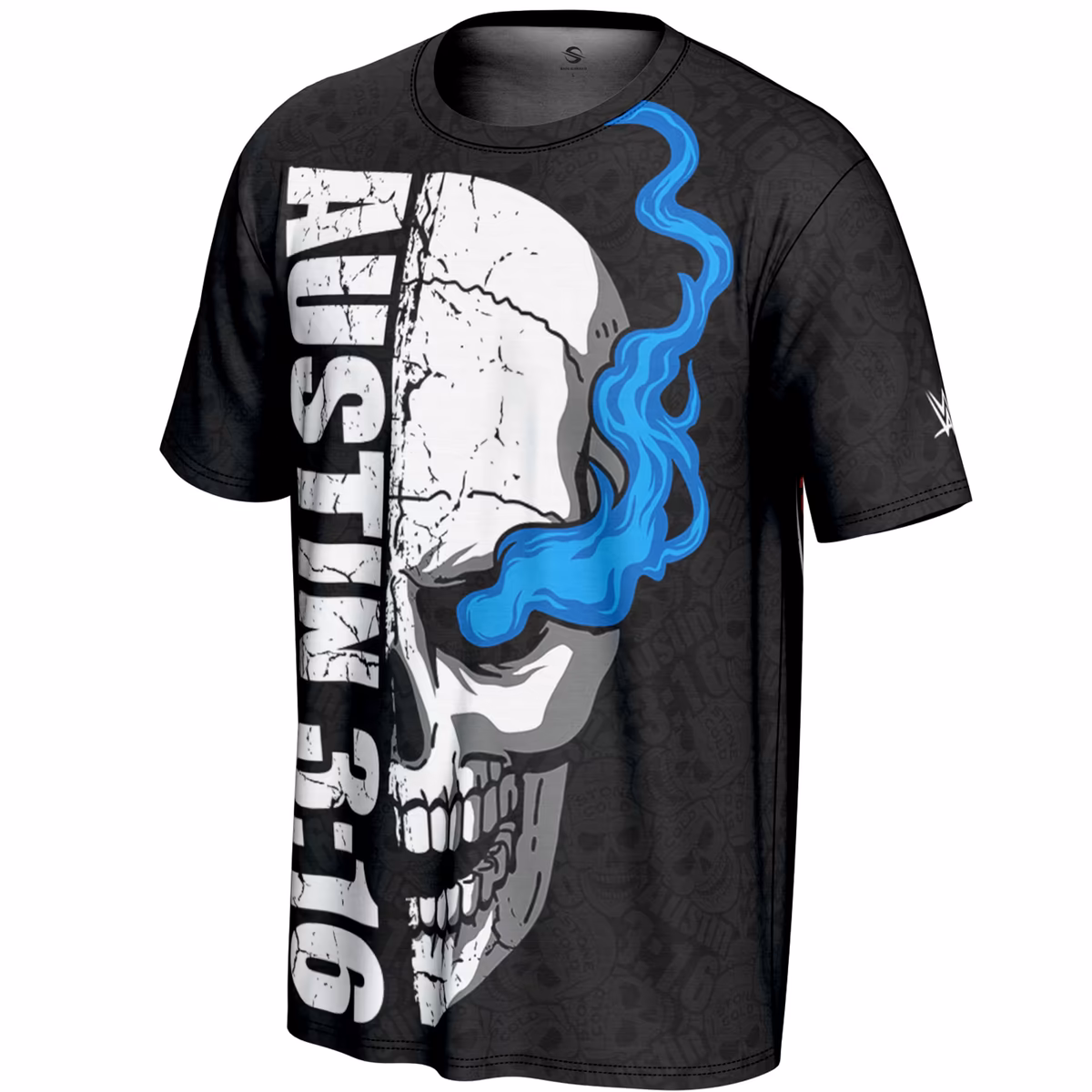 Men's ProSphere Black "Stone Cold" Steve Austin 3:16 Skull T-Shirt 3 Men's ProSphere Black "Stone Cold" Steve Austin 3:16 Skull T-Shirt