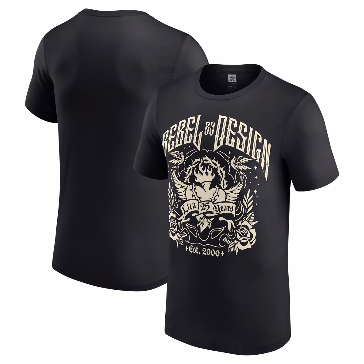 Men's Black Lita 25 Years Logo T-Shirt 3 Men's Black Lita 25 Years Logo T-Shirt