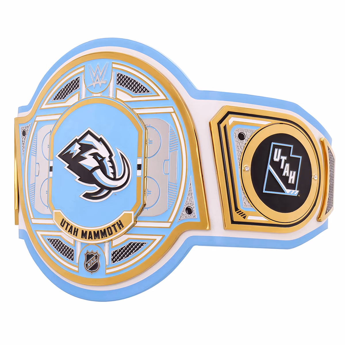 Utah Mammoth WWE Legacy Title Belt 3 Utah Mammoth WWE Legacy Title Belt