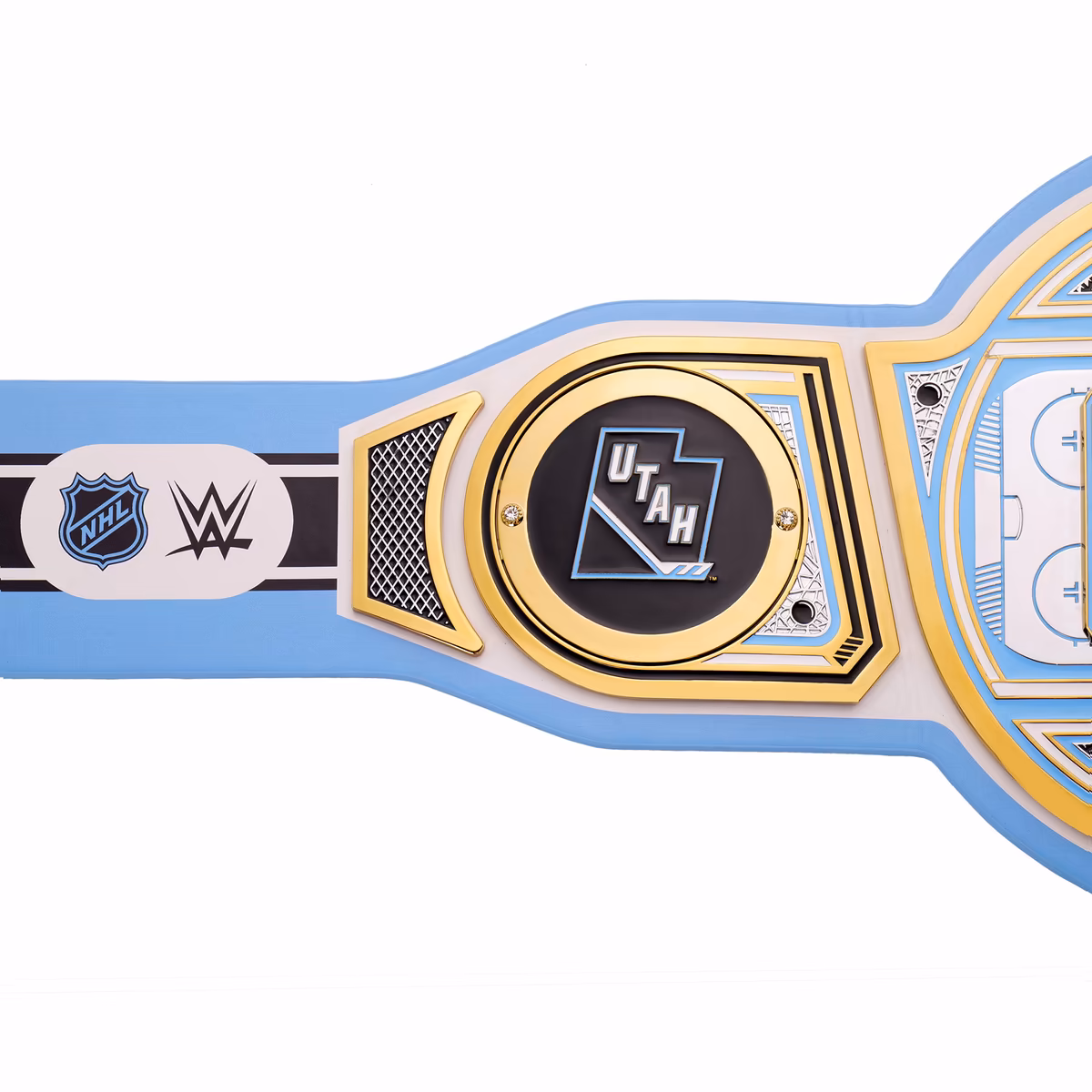 Utah Mammoth WWE Legacy Title Belt 6 Utah Mammoth WWE Legacy Title Belt