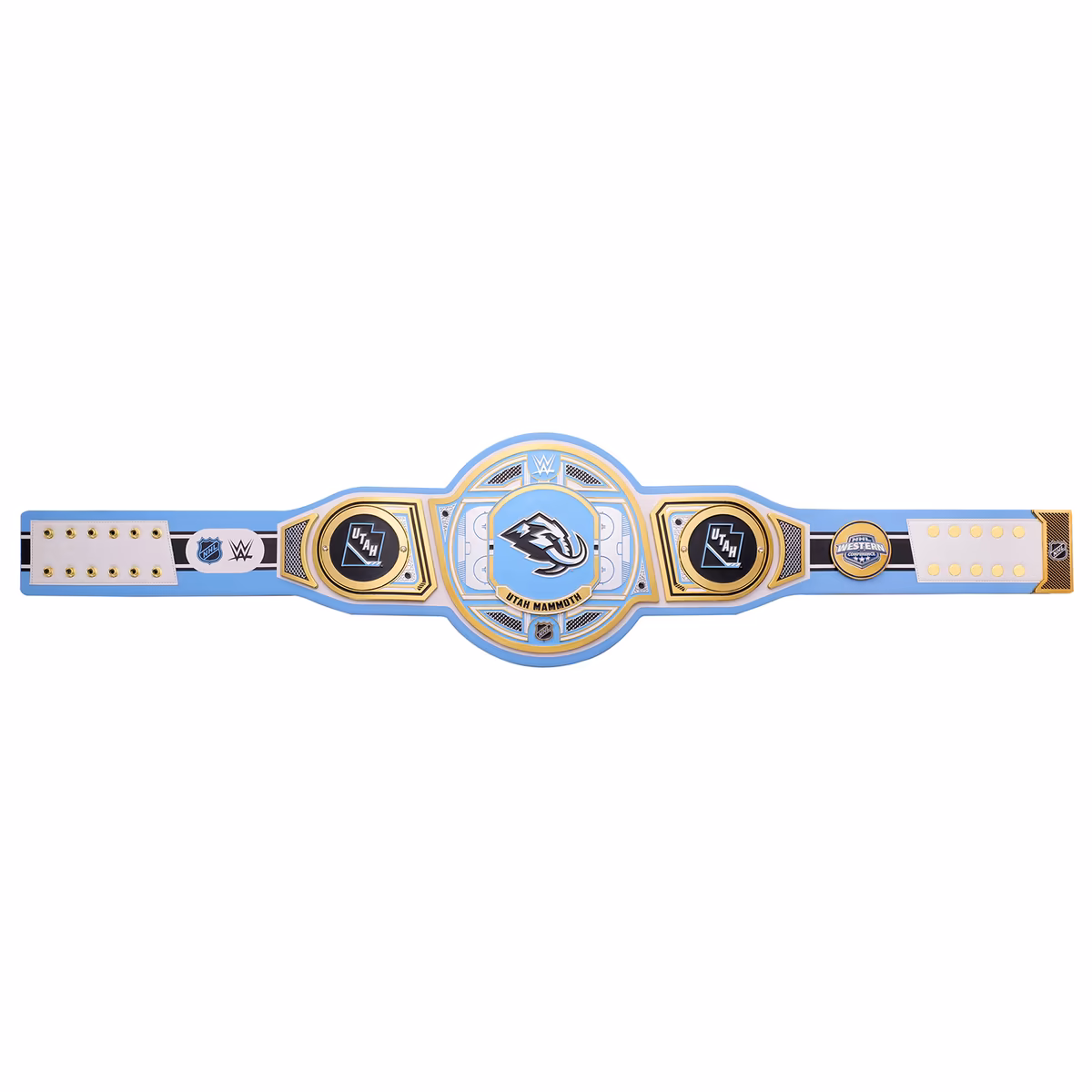 Utah Mammoth WWE Legacy Title Belt 8 Utah Mammoth WWE Legacy Title Belt