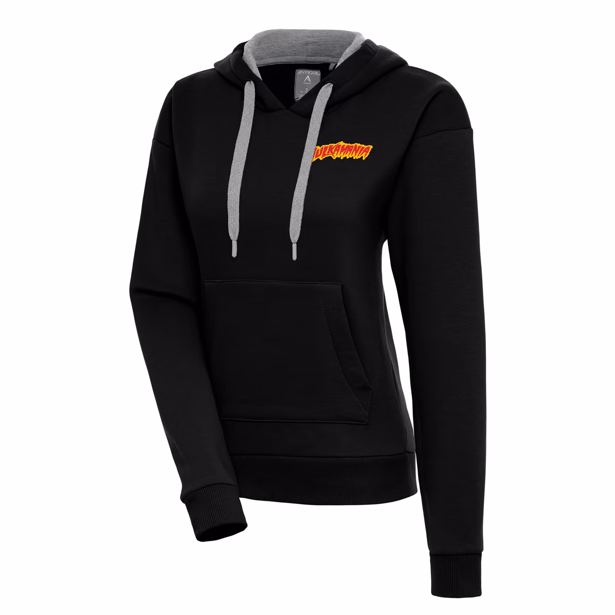 Women's Antigua  Black Hulk Hogan Victory Pullover Hoodie