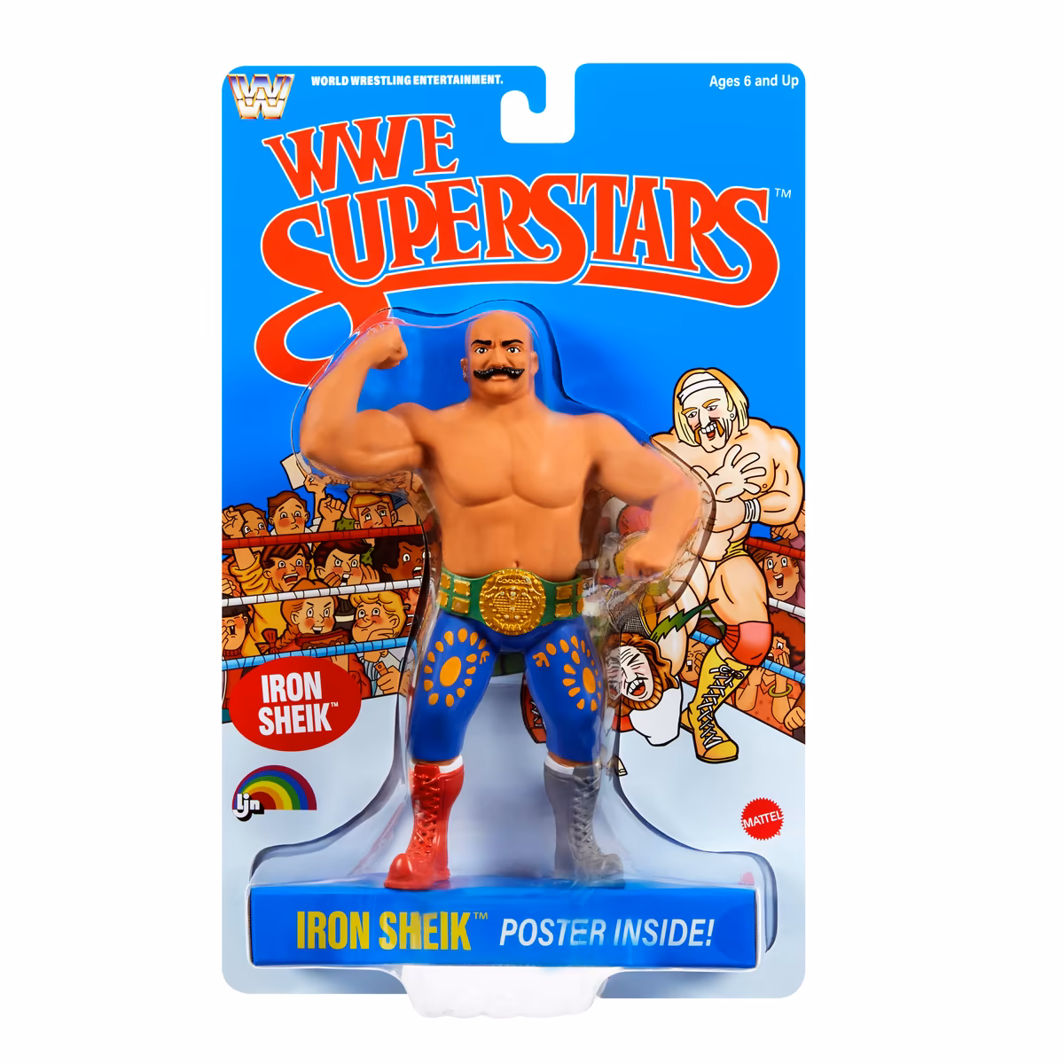 The Iron Sheik WWE Mattel LJN Superstars Series 5 Action Figure