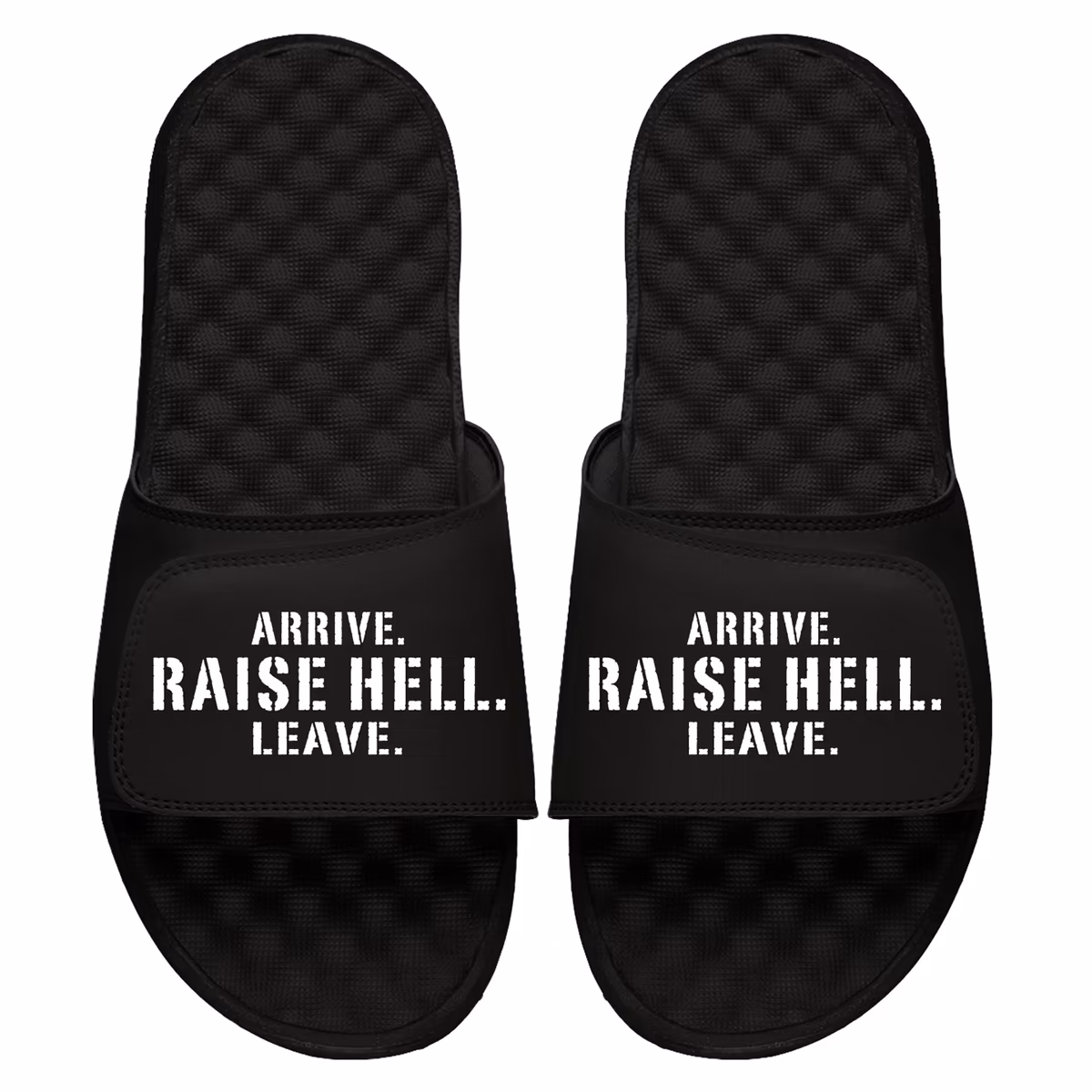Men's ISlide Black "Stone Cold" Steve Austin Slide Sandals