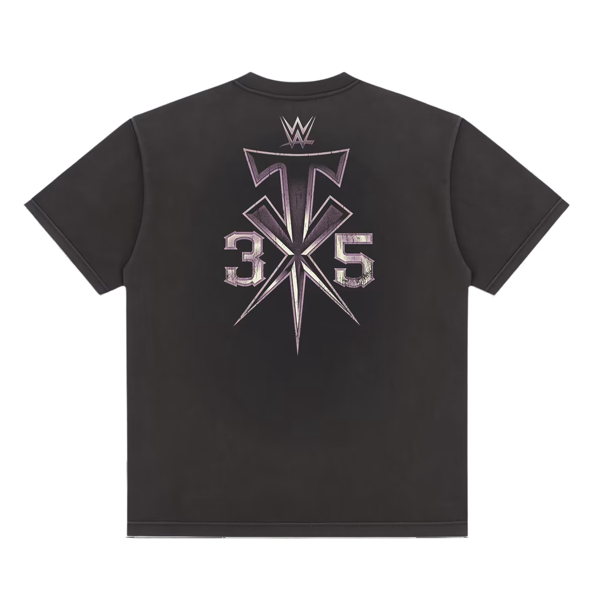 Men's Black The Undertaker 35 Years Close-Up Boxy T-Shirt 4 Men's Black The Undertaker 35 Years Close-Up Boxy T-Shirt