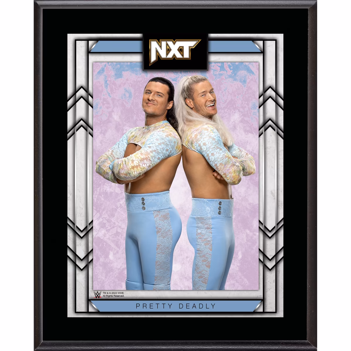 Pretty Deadly WWE NXT 10.5" x 13" Sublimated Plaque 2 Pretty Deadly WWE NXT 10.5" x 13" Sublimated Plaque