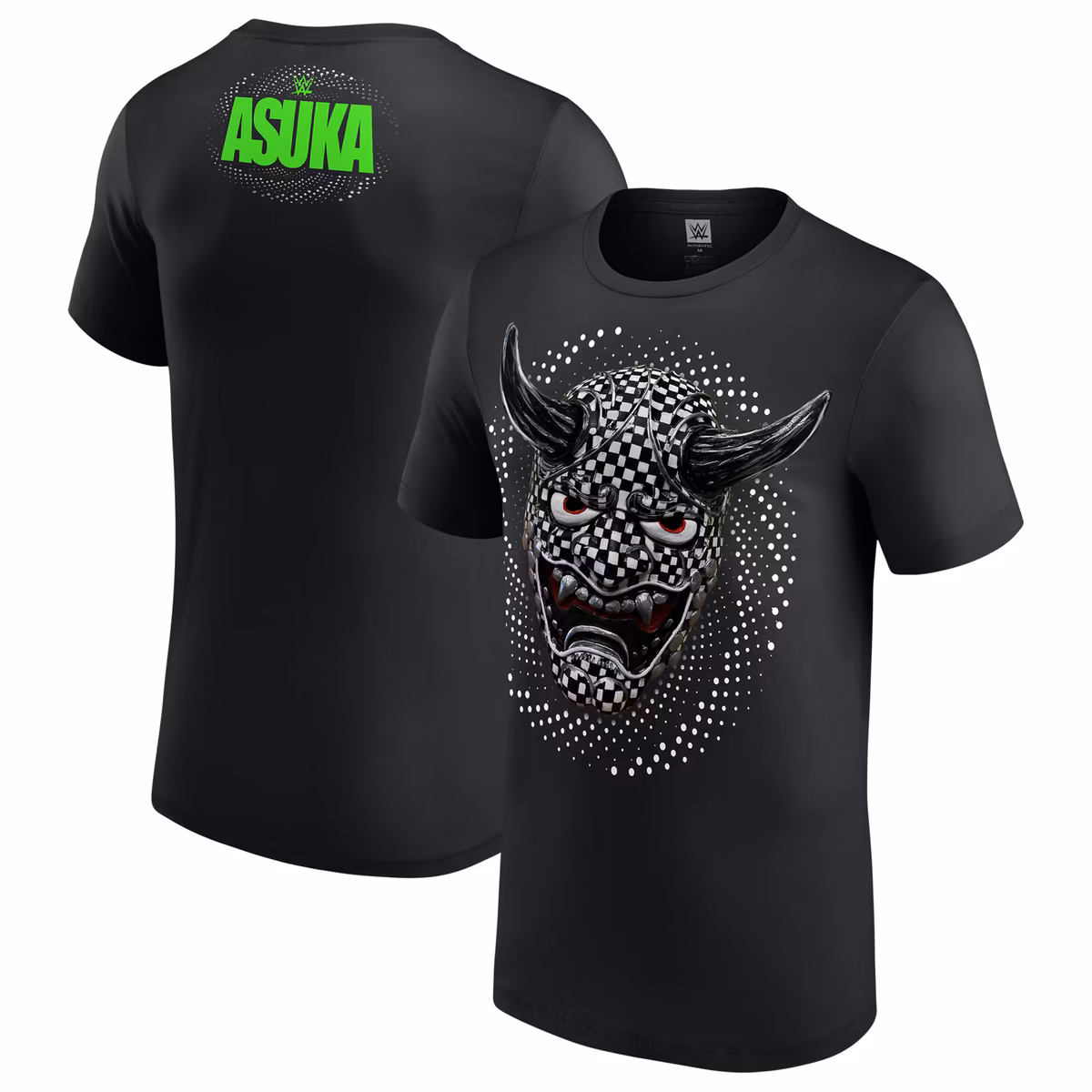 Men's Black Asuka Spirit Mask T-Shirt