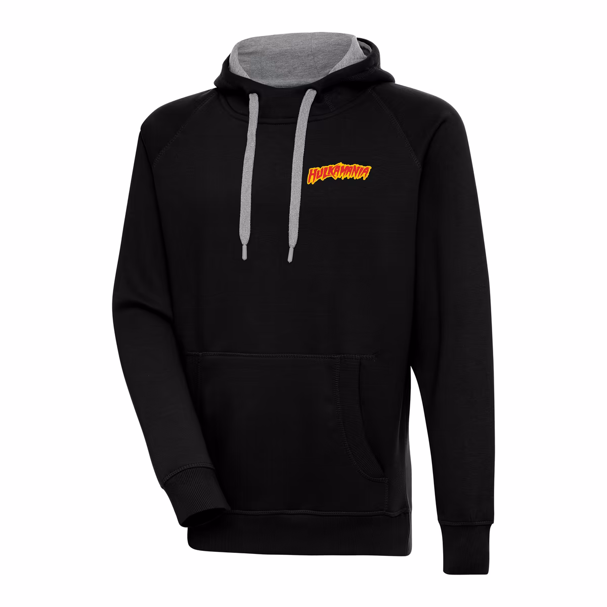 Men's Antigua Black Hulk Hogan Victory Pullover Hoodie 1 Men's Antigua Black Hulk Hogan Victory Pullover Hoodie