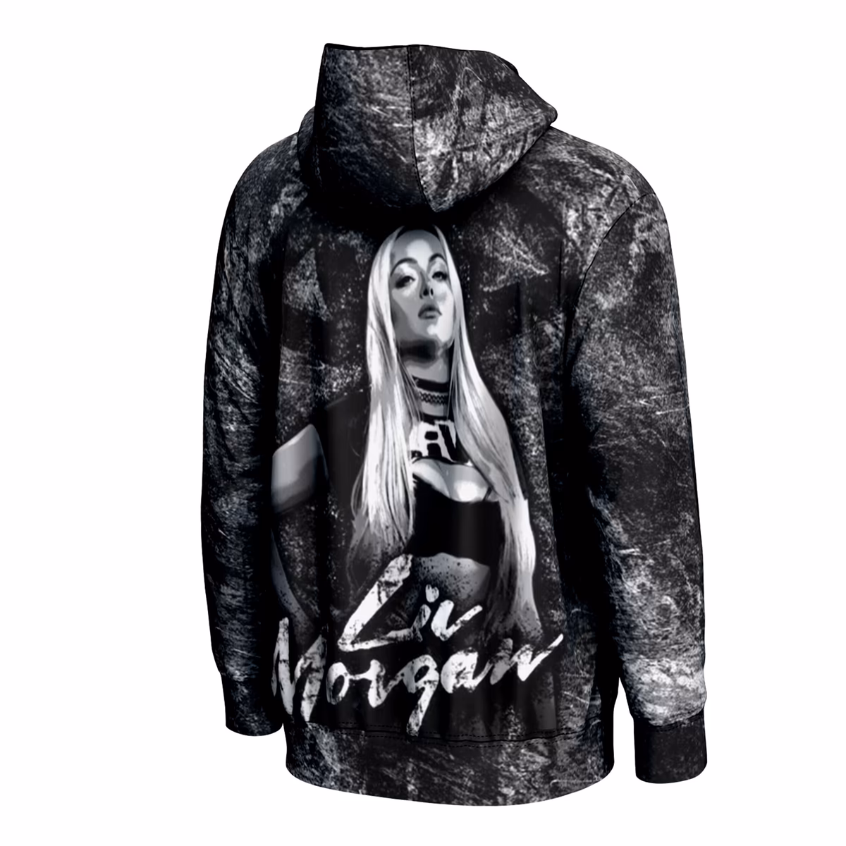Youth ProSphere Black Liv Morgan Superstar Pullover Hoodie 4 Youth ProSphere Black Liv Morgan Superstar Pullover Hoodie