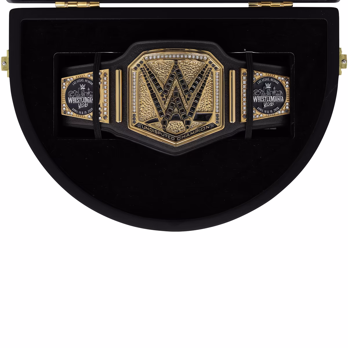 Stephanie Vaquer WWE Autographed WrestleMania 42 Poker Table Mini Title - Limited Edition of 25 4 Stephanie Vaquer WWE Autographed WrestleMania 42 Poker Table Mini Title - Limited Edition of 25