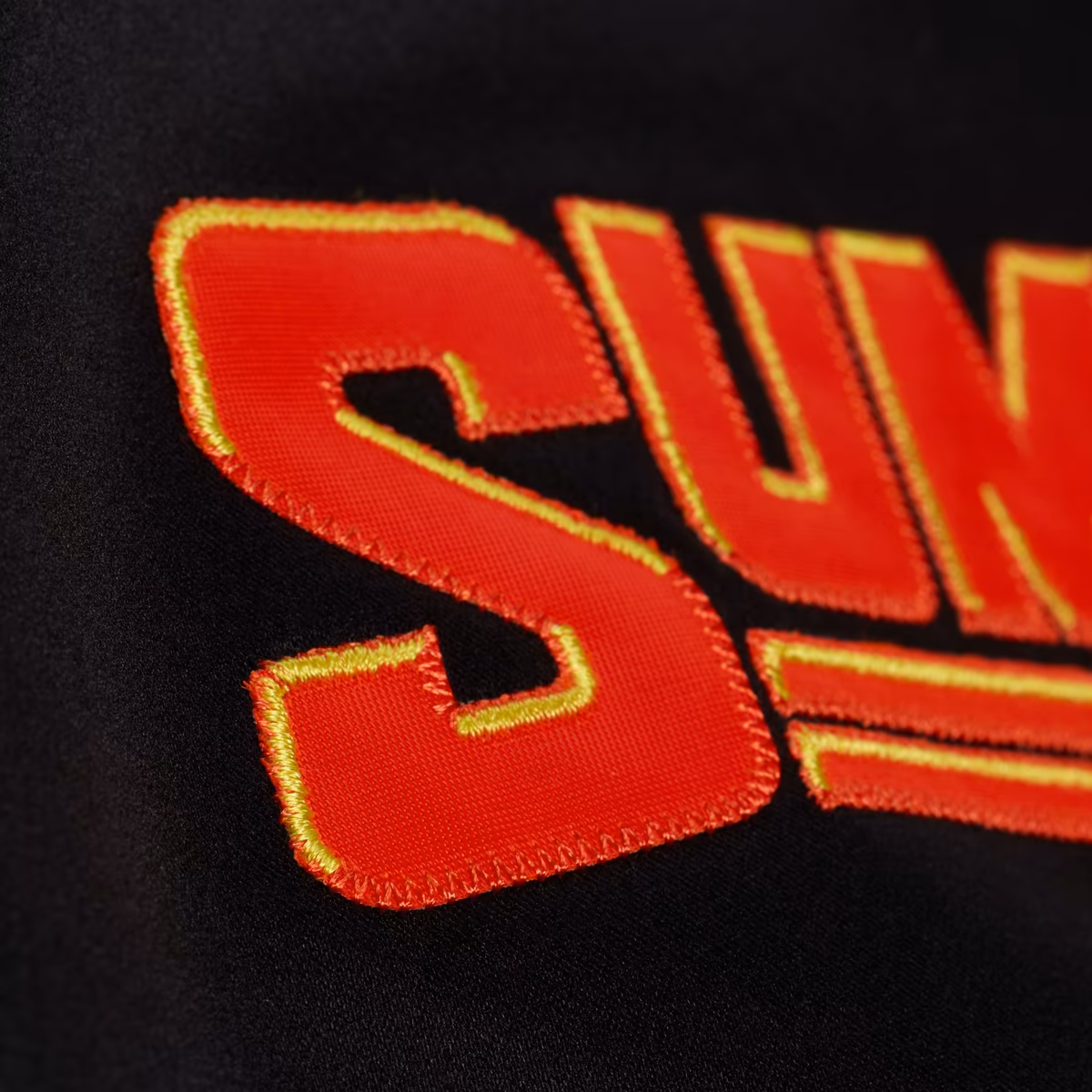 Men's Mitchell & Ness Black SummerSlam 2026 Lightweight Full-Snap Satin Jacket 5 Men's Mitchell & Ness Black SummerSlam 2026 Lightweight Full-Snap Satin Jacket
