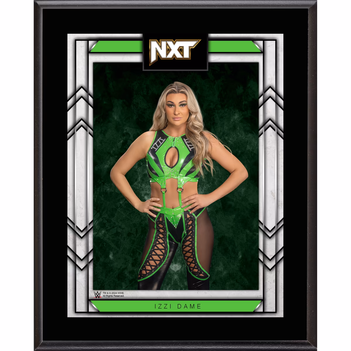 Izzi Dame WWE NXT 10.5" x 13" Sublimated Plaque