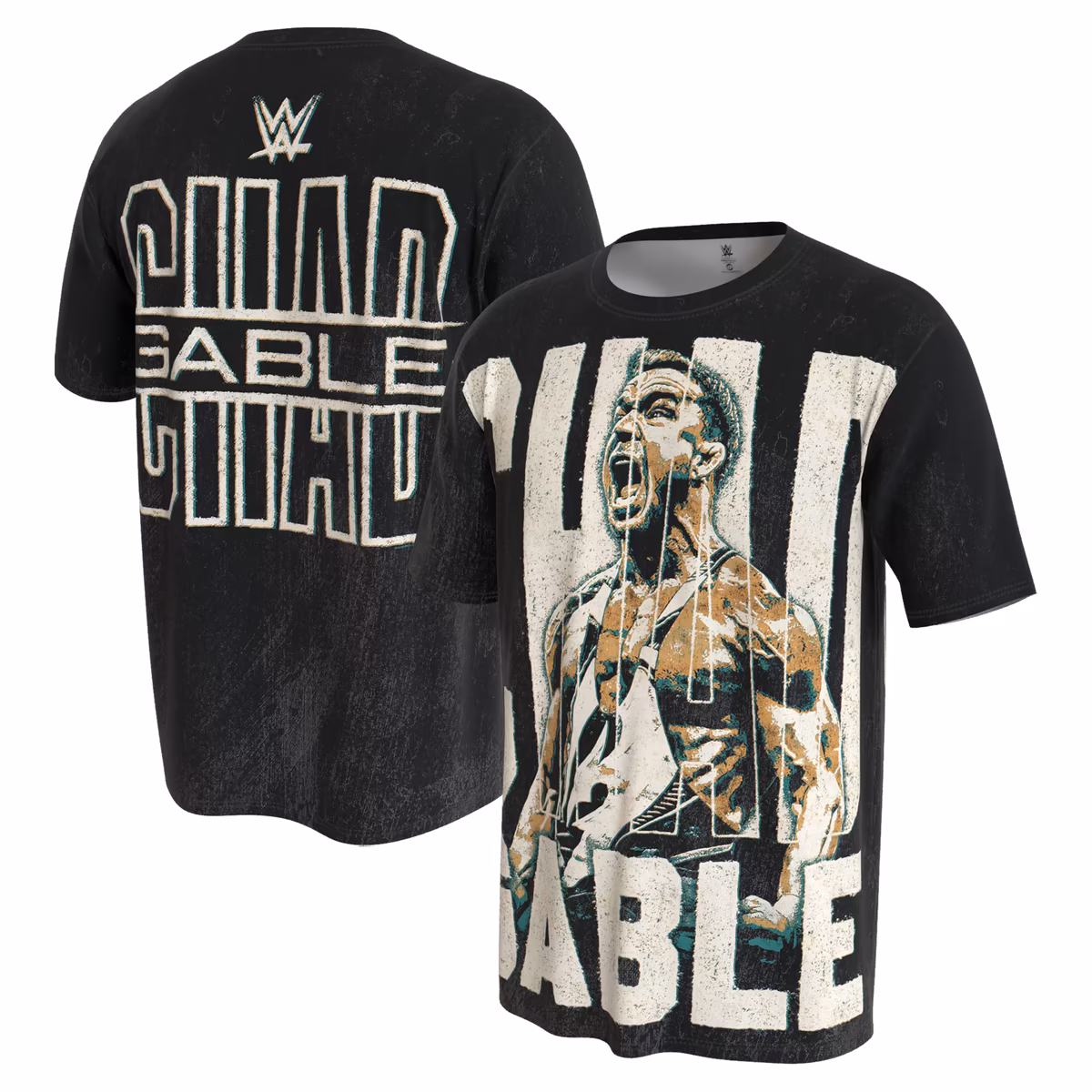 Youth ProSphere Black Chad Gable Tonal Graphic T-Shirt