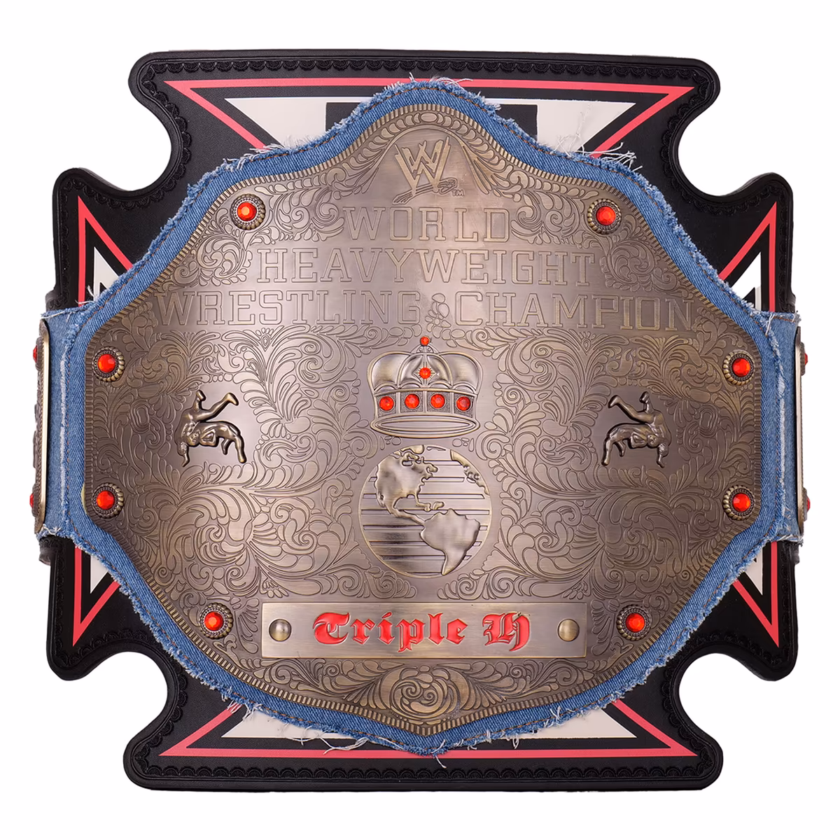Triple H 30 Years Evolution World Heavyweight Championship Title Belt