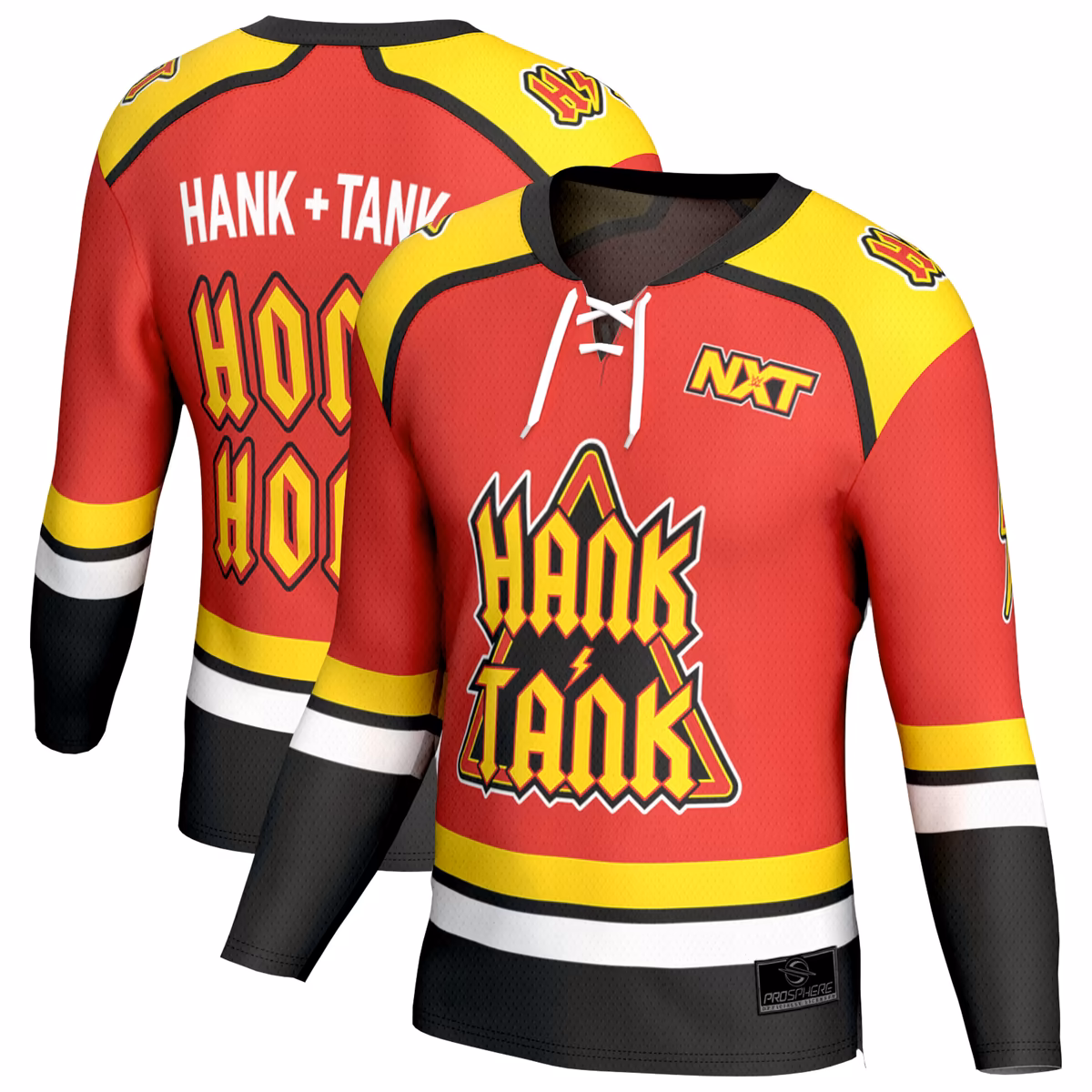 Men's ProSphere Red Hank & Tank Fashion Hockey Jersey