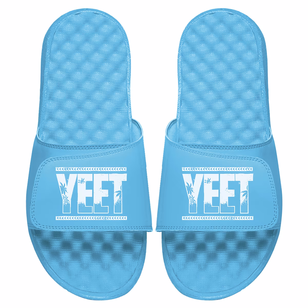 Unisex ISlide Light Blue Jey Uso Yeet Slide Sandals 2 Unisex ISlide Light Blue Jey Uso Yeet Slide Sandals