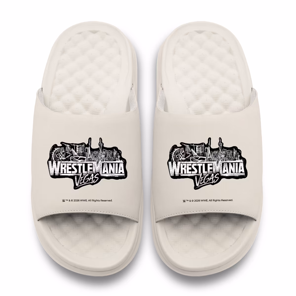 Unisex ISlide WrestleMania 42 Motive Slide Sandals 2 Unisex ISlide WrestleMania 42 Motive Slide Sandals