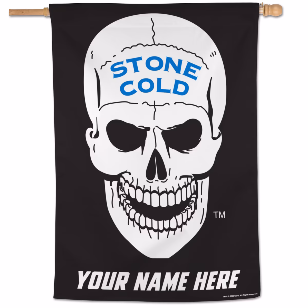 WinCraft "Stone Cold" Steve Austin 27'' x 37'' One-Sided Personalized Vertical Banner