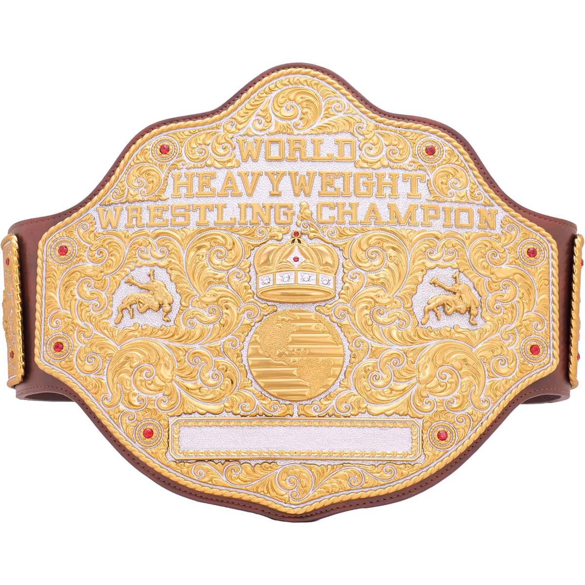 WWE Big Gold World Heavyweight Championship Replica Title Belt 3 WWE Big Gold World Heavyweight Championship Replica Title Belt
