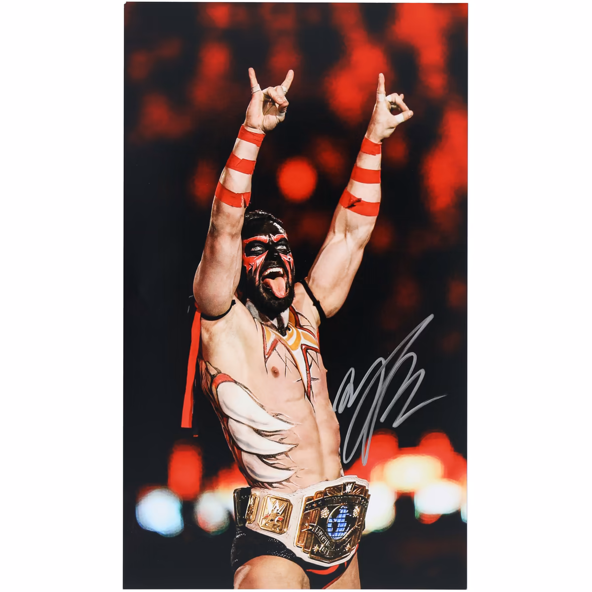 Finn Bálor WWE Autographed 9" x 14" WrestleMania 35 Celebration Photograph