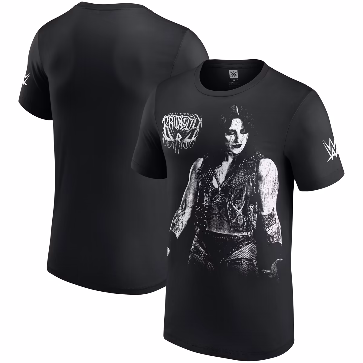 Men's Black Rhea Ripley This Is My Brutality Photo T-Shirt 2 Men's Black Rhea Ripley This Is My Brutality Photo T-Shirt