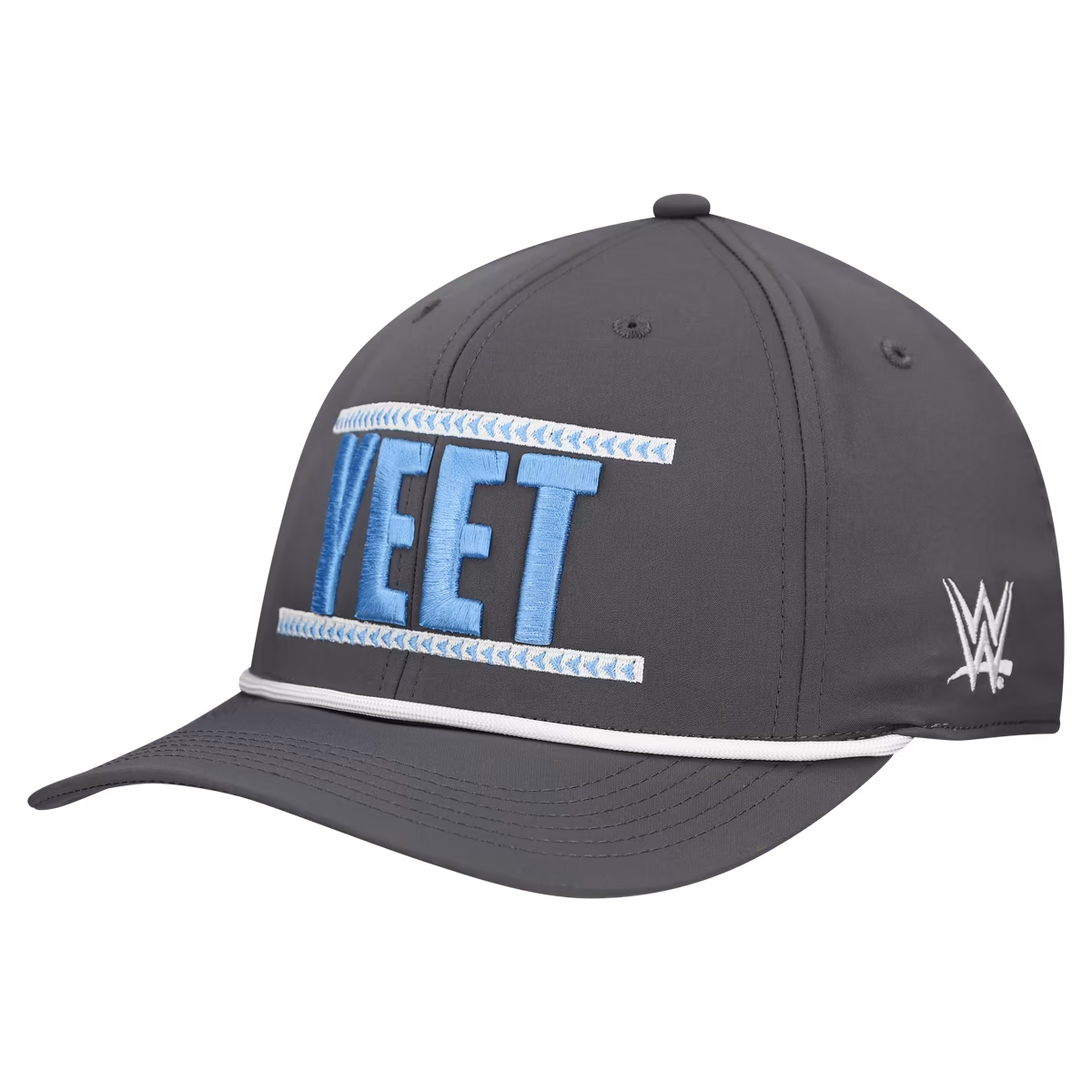 Men's Charcoal Jey Uso Chain Stitch BACK 9 Performance Adjustable Hat 2 Men's Charcoal Jey Uso Chain Stitch BACK 9 Performance Adjustable Hat