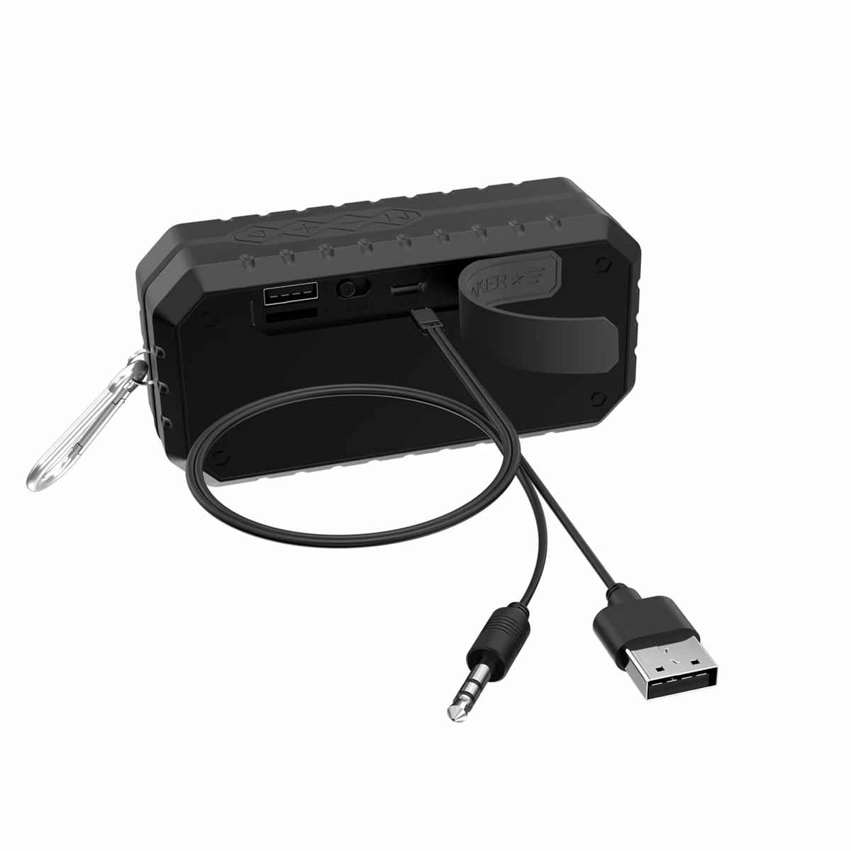 Keyscaper Black The Undertaker Water Resistant Bluetooth Speaker 4 Keyscaper Black The Undertaker Water Resistant Bluetooth Speaker