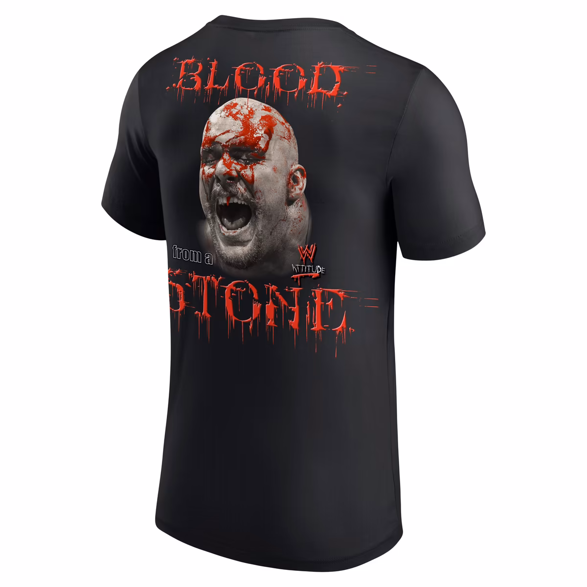 Men's Black "Stone Cold" Steve Austin Blood From A Stone T-Shirt 4 Men's Black "Stone Cold" Steve Austin Blood From A Stone T-Shirt