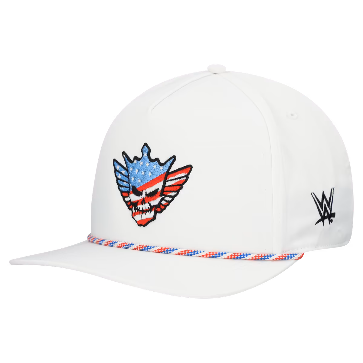 Men's White Cody Rhodes Caddy Snapback Hat 5 Men's White Cody Rhodes Caddy Snapback Hat