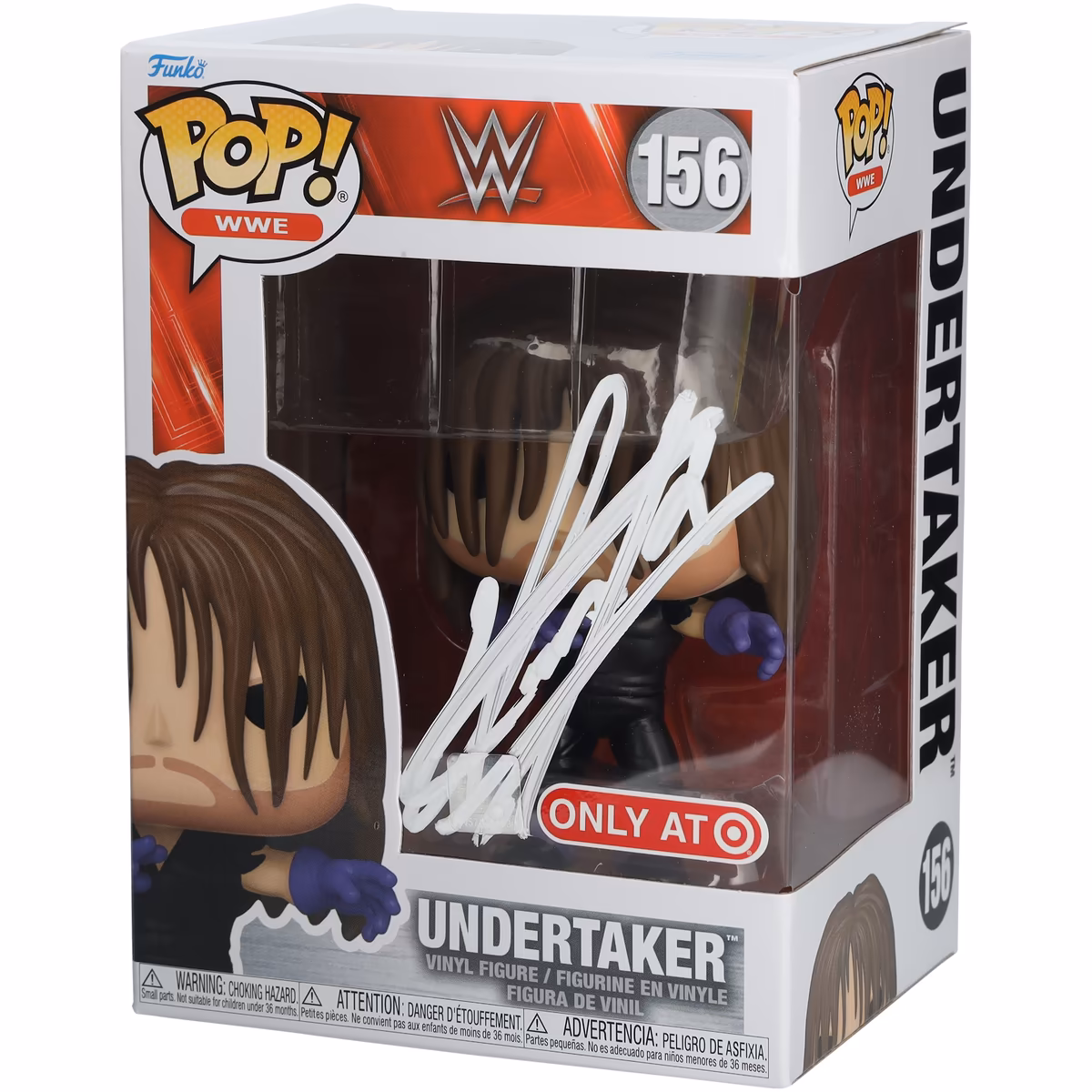 The Undertaker WWE Autographed #156 SummerSlam 1994 Target Exclusive Funko Pop! Figurine 10 The Undertaker WWE Autographed #156 SummerSlam 1994 Target Exclusive Funko Pop! Figurine