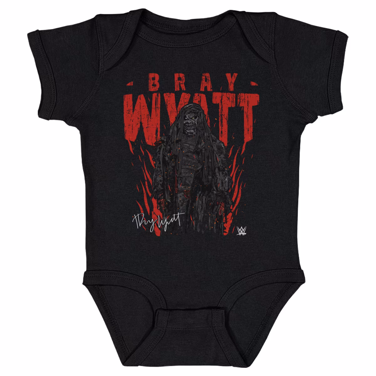 Infant 500 Level Black Bray Wyatt Darkness Bodysuit 3 Infant 500 Level Black Bray Wyatt Darkness Bodysuit