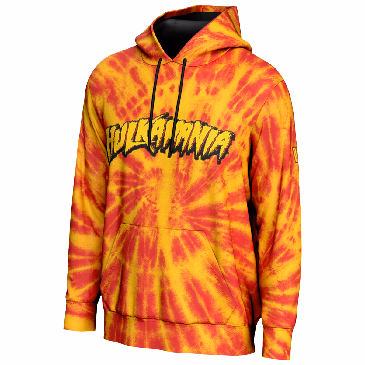 Men's ProSphere Yellow Hulk Hogan Tie Dye Hoodie 3 Men's ProSphere Yellow Hulk Hogan Tie Dye Hoodie