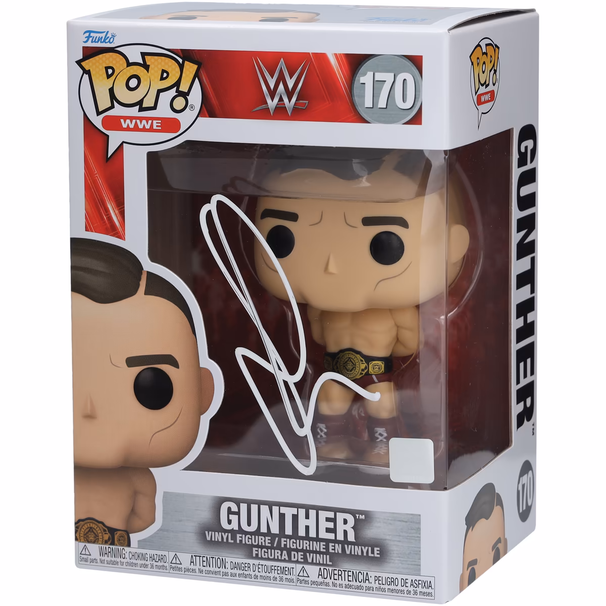 Gunther WWE Autographed #170 Funko Pop! Figurine 3 Gunther WWE Autographed #170 Funko Pop! Figurine