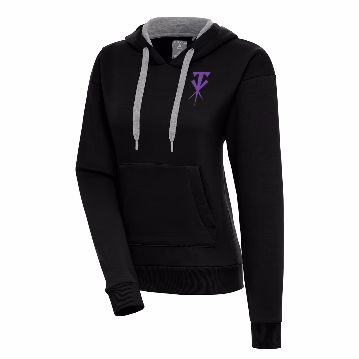 Women's Antigua  Black The Undertaker Victory Pullover Hoodie