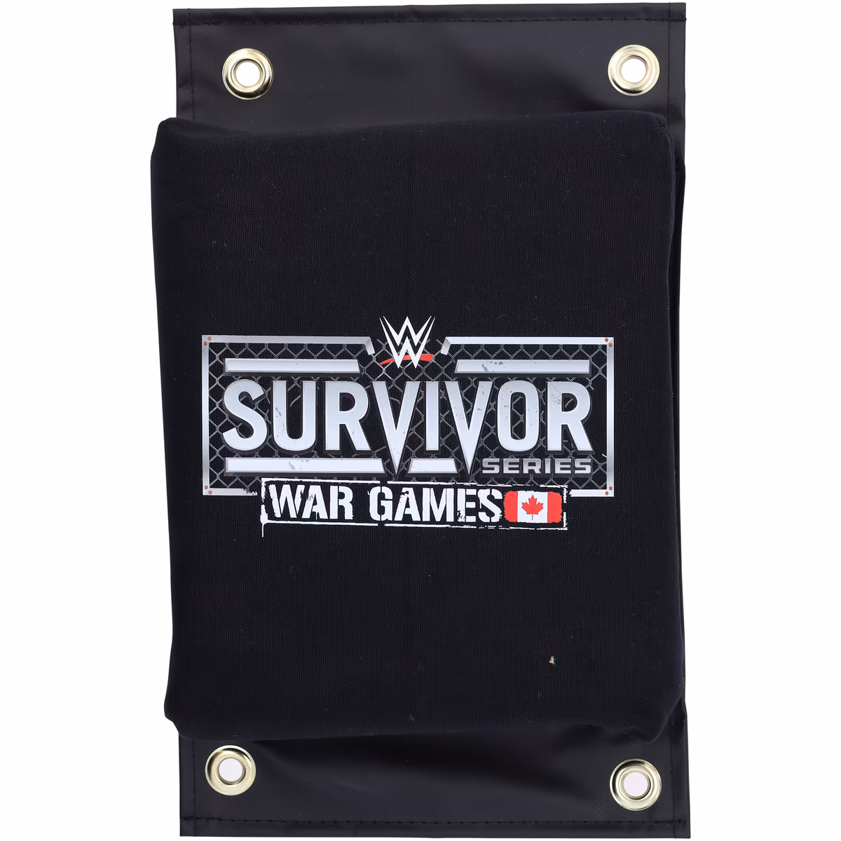 WWE Survivor Series 2024 Unsigned Turnbuckle Corner Pad - Event Logo with Flag 1 WWE Survivor Series 2024 Unsigned Turnbuckle Corner Pad - Event Logo with Flag