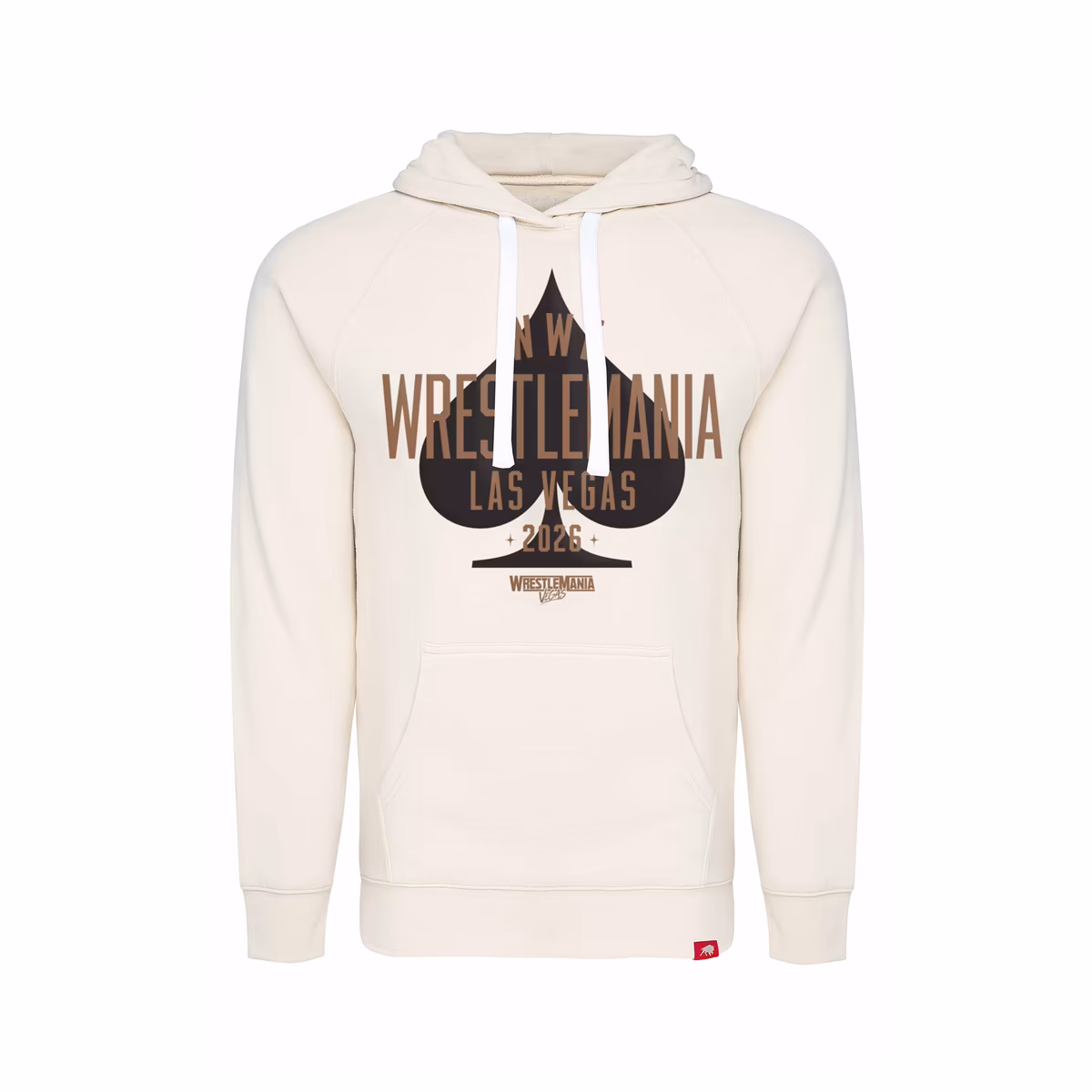 Unisex Sportiqe Cream WrestleMania 42 Olsen Fleece Raglan Tri-Blend Hoodie 1 Unisex Sportiqe Cream WrestleMania 42 Olsen Fleece Raglan Tri-Blend Hoodie