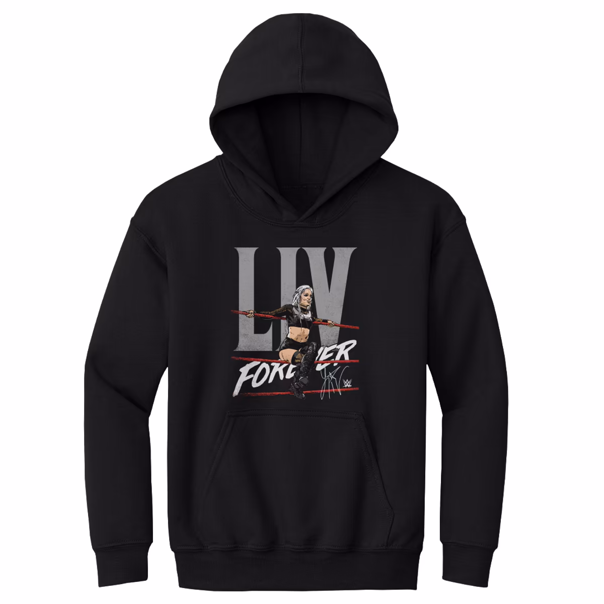 Youth 500 Level Black Liv Morgan Liv Forever Pullover Hoodie 12 Youth 500 Level Black Liv Morgan Liv Forever Pullover Hoodie