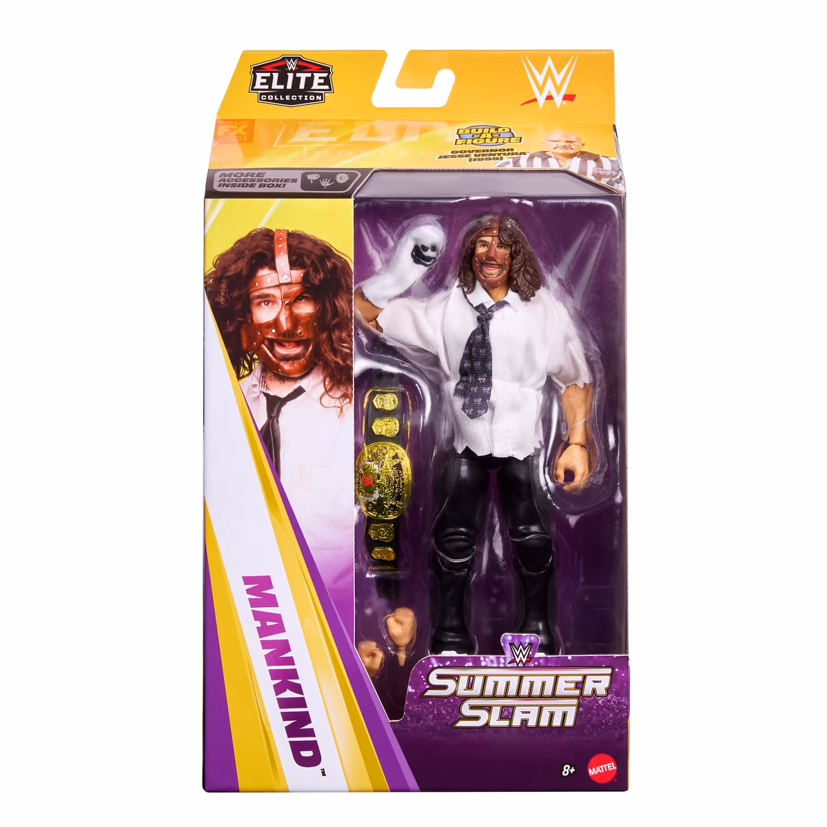 Mankind WWE Mattel 2026 SummerSlam Elite Collection Action Figure 2 Mankind WWE Mattel 2026 SummerSlam Elite Collection Action Figure