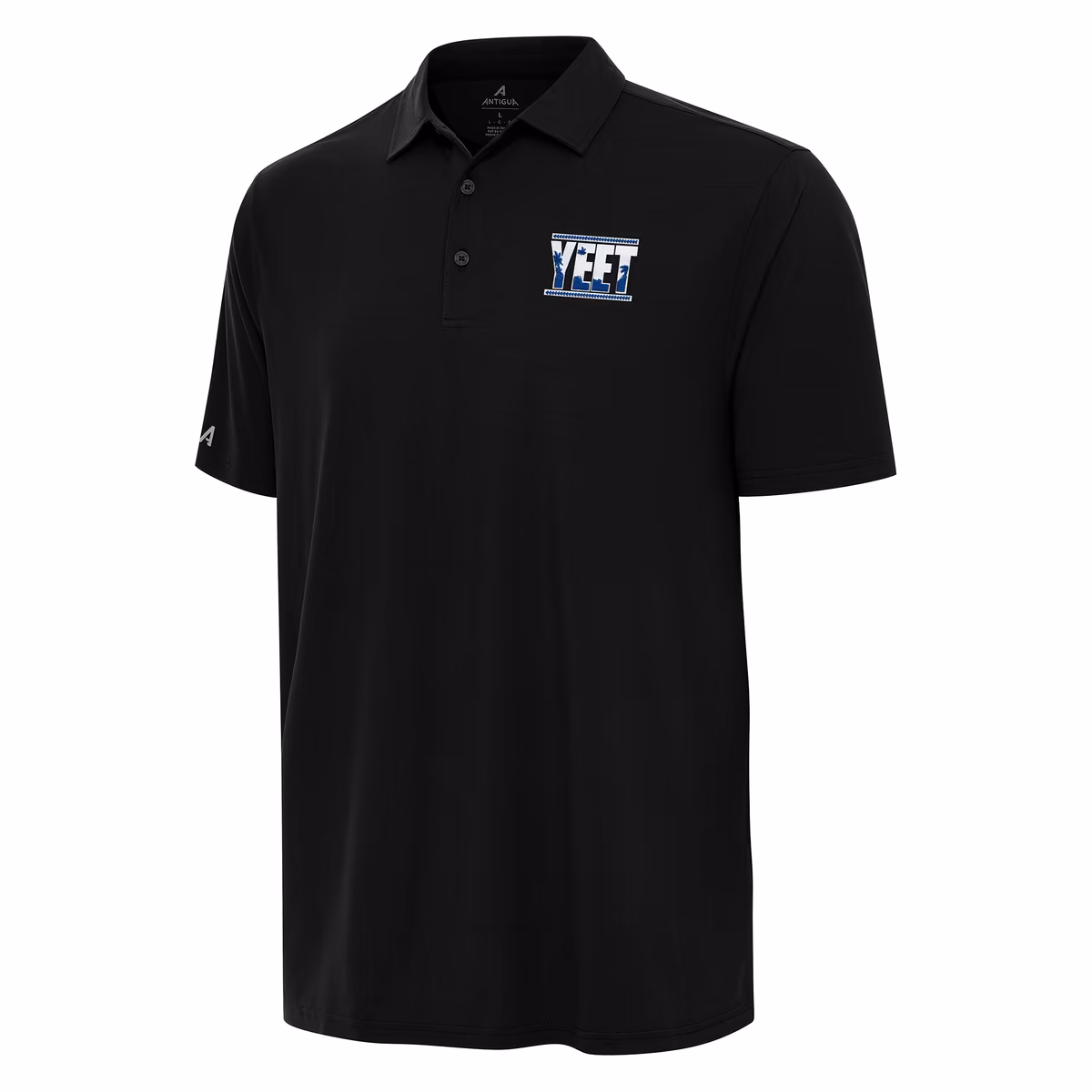 Men's Antigua Black Jey Uso Era Polo 3 Men's Antigua Black Jey Uso Era Polo