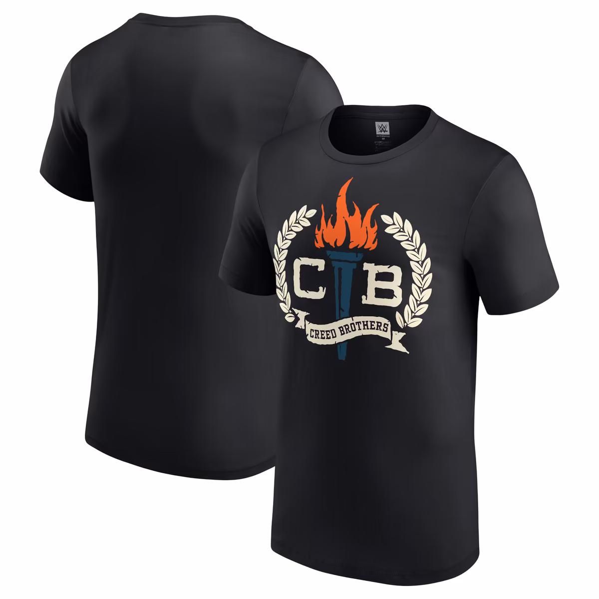 Men's Black Creed Brothers Laurel Wreath T-Shirt