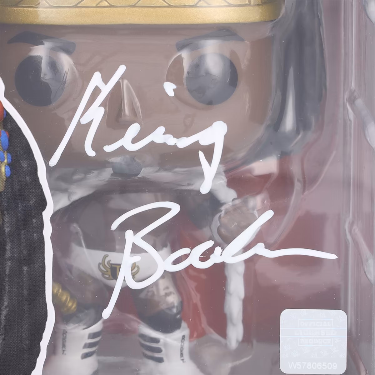 Booker T WWE Autographed King Booker #128 Funko Pop! Vinyl Figure 3 Booker T WWE Autographed King Booker #128 Funko Pop! Vinyl Figure