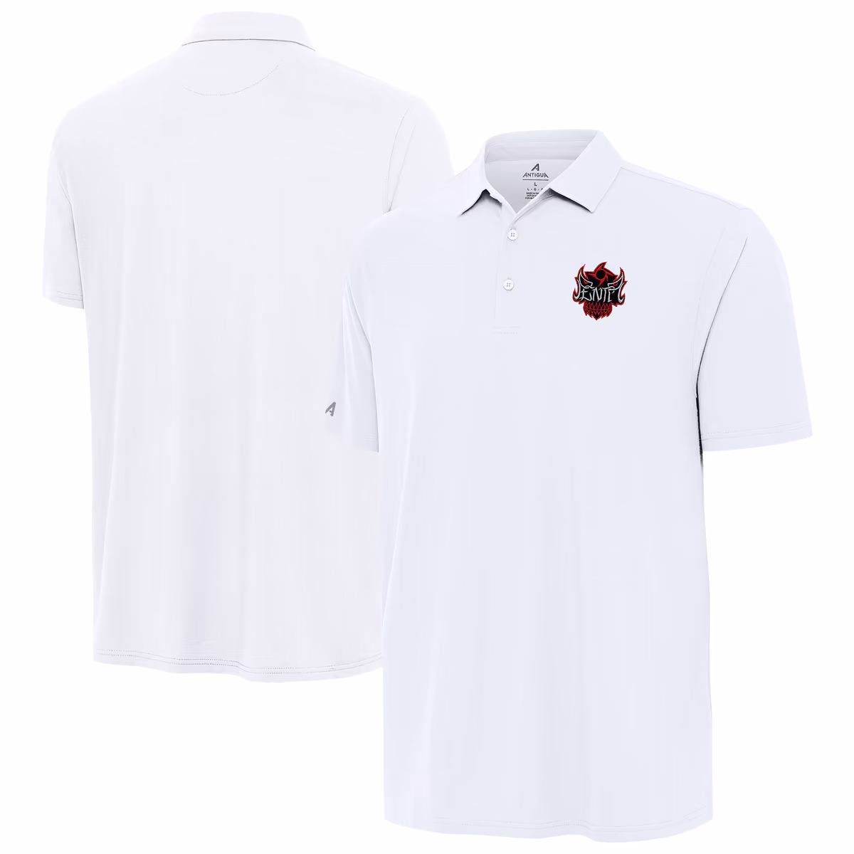 Men's Antigua White Penta Era Polo 2 Men's Antigua White Penta Era Polo