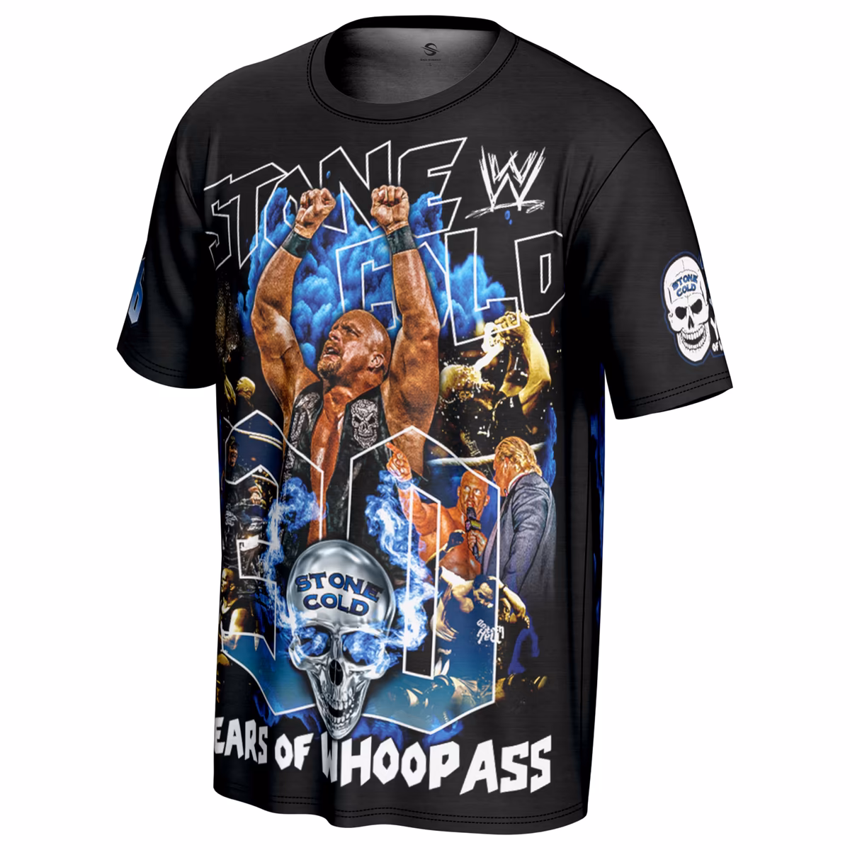 Men's ProSphere Black "Stone Cold" Steve Austin 30th Anniversary T-Shirt 3 Men's ProSphere Black "Stone Cold" Steve Austin 30th Anniversary T-Shirt