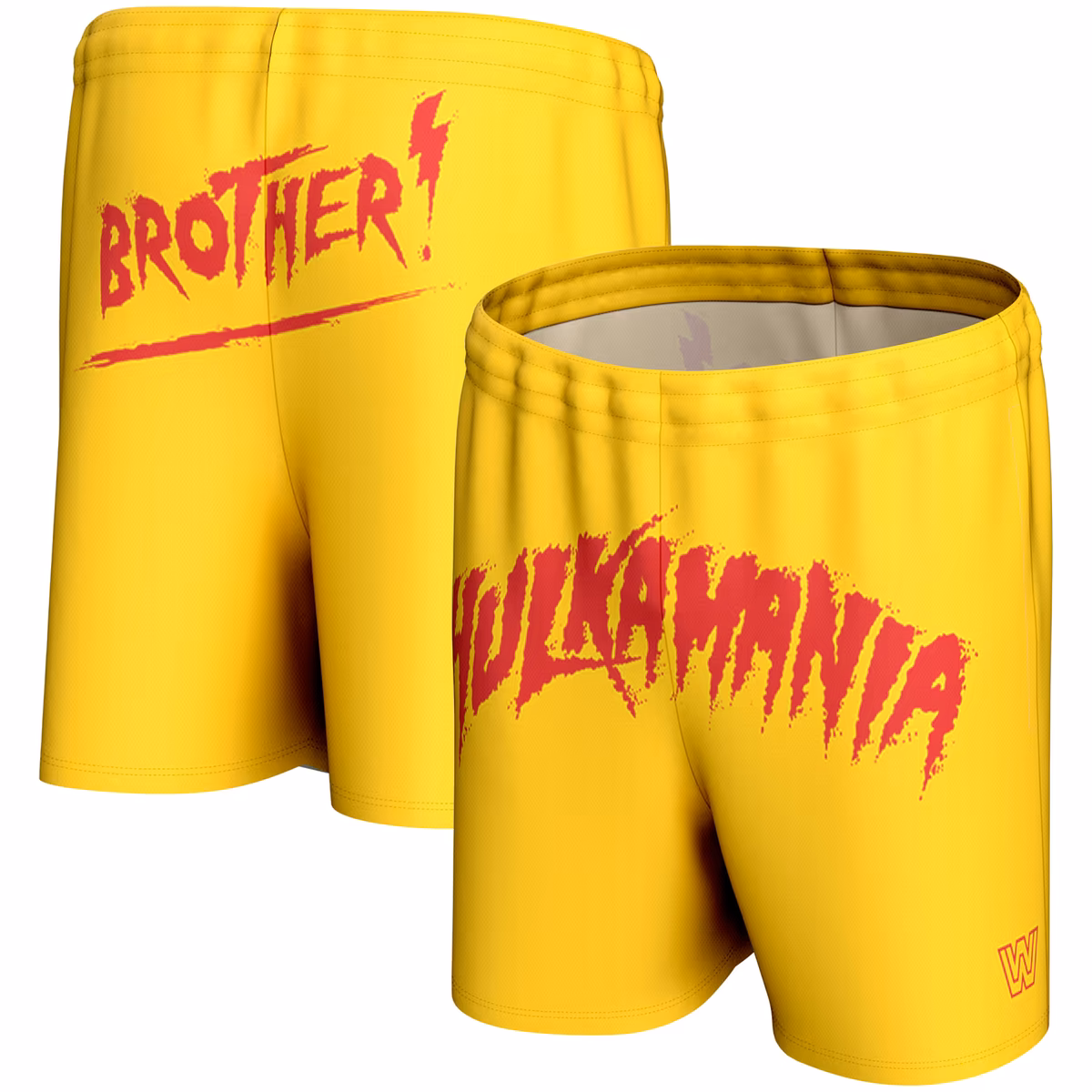 Men's ProSphere Yellow Hulk Hogan Hulkamania Shorts
