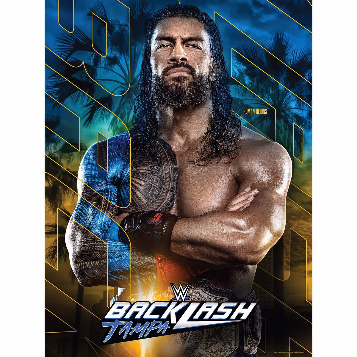 WWE 2026 Backlash 18" x 24" Event Poster Art Photograph