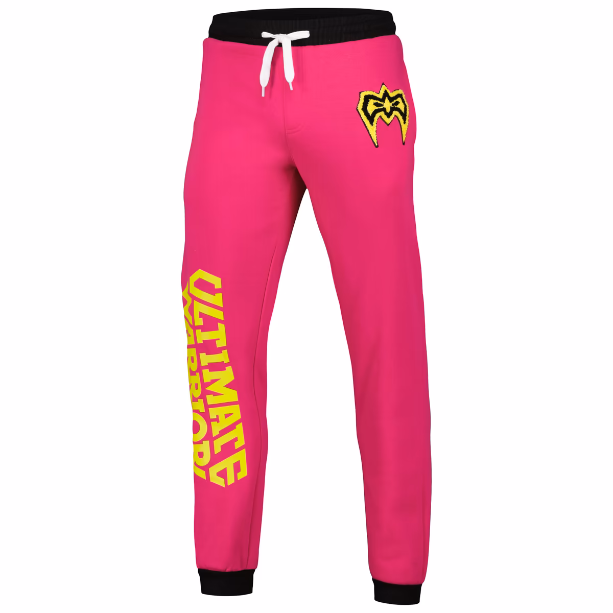 Men's Pink The Ultimate Warrior Chenille Sweatpants 3 Men's Pink The Ultimate Warrior Chenille Sweatpants